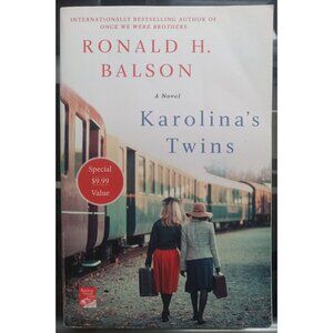 Karolina's Twins by Ronald H. Balson PB WWII Historical Fiction